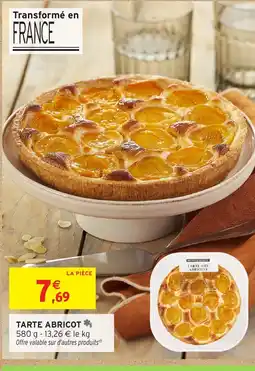 Intermarché Hyper Tarte aux abricots offre