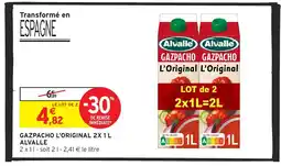 Intermarché Hyper ALVALLE Gazpacho l'original offre