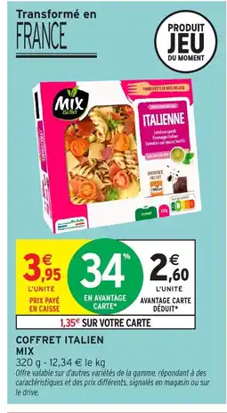 Intermarché Hyper MIX Coffret italien offre
