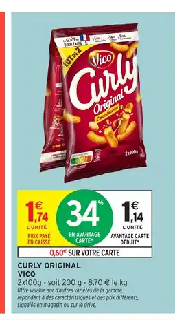 Intermarché Hyper VICO Curly original offre