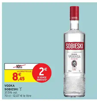 Intermarché Hyper SOBIESKI Vodka offre