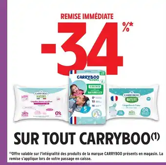 Intermarché Hyper CARRYBOO Sur tout offre