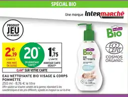 Intermarché Hyper POMMETTE Eau nettoyante bio visage & corps offre