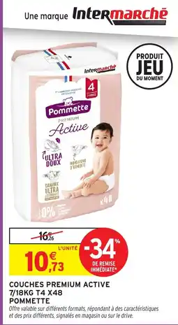 Intermarché Hyper POMMETTE Couches premium active offre