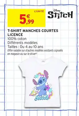 Intermarché Hyper T-shirt manches courtes offre