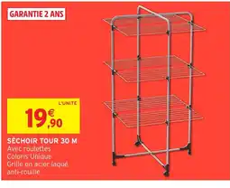 Intermarché Hyper Séchoir tour 30 m offre