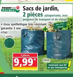 Norma Sacs de jardin offre