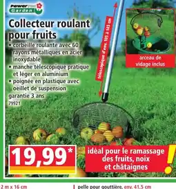 Norma Collecteur roulant pour fruits offre