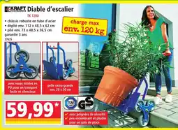 Norma KRAFT Diable d'escalier offre