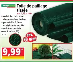 Norma WINDHAGER Toile de paillage tissée offre