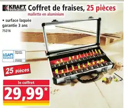 Norma KRAFT Coffret de fraises, 25 pièces offre