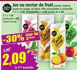 Norma SPRING VALLEY Jus ou nectar de fruit offre