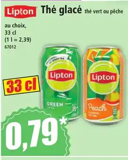Norma LIPTON Thé glacé offre