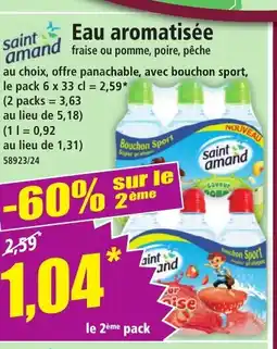 Norma SAINT AMAND Eau aromatisée offre
