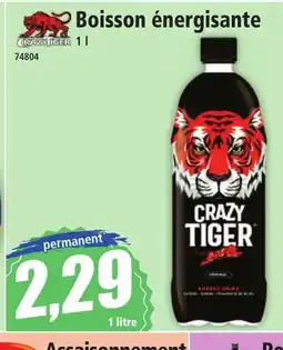 Norma CRAZY TUGER Boisson énergisante offre