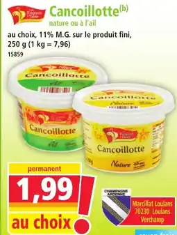 Norma Cancoillotte offre