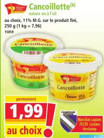 Norma Cancoillotte offre