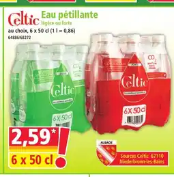 Norma CELTIC Eau pétillante offre