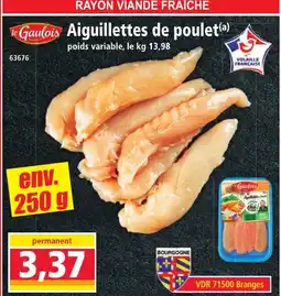 Norma LE GAULOIS Aiguillettes de poulet offre
