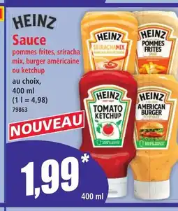 Norma HEINZ Sauce offre