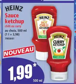 Norma HEINZ Sauce ketchup offre