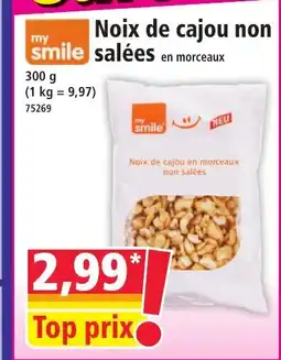 Norma Noix de cajou non salées offre