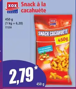 Norma XOX Snack à la cacahuète offre