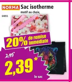 Norma NORMA Sac isotherme offre