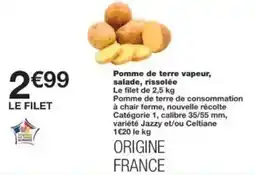 Monoprix Pomme de terre vapeur salade rissolée offre