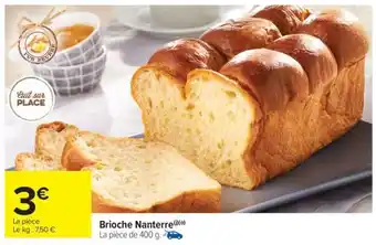 Carrefour Market Brioche Nanterre offre