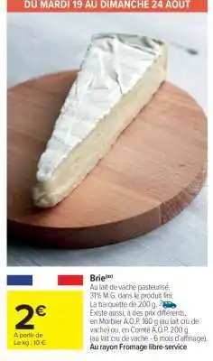 Carrefour Market BRIE offre
