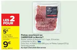 Carrefour Market Plateau assortiment sec CARREFOUR Le Marché offre