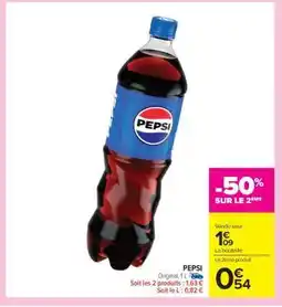 Carrefour Market PEPSI offre