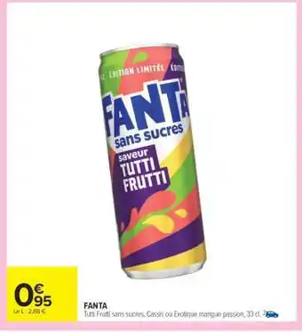 Carrefour Market FANTA offre