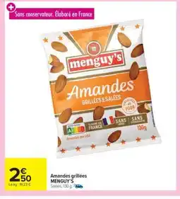 Carrefour Market Amandes grillées MENGUY'S offre