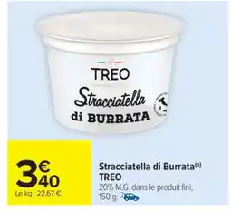 Carrefour Market Stracciatella di Burrata offre