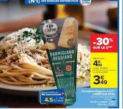 Carrefour Market Parmigiano Reggiano A.O.P CARREFOUR EXTRA offre
