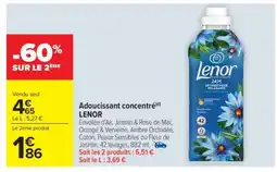 Carrefour Market Adoucissant concentré LENOR offre