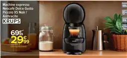 Carrefour Market Machine expresso Nescafé Dolce Gusto Piccolo XS Noir / Anthracite offre