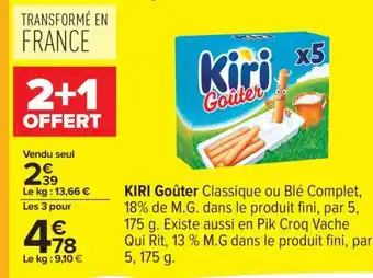 Carrefour Kiri Goûter offre
