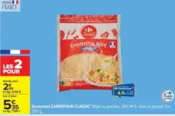 Carrefour Emmental CARREFOUR CLASSIC' offre