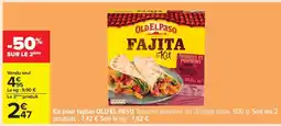 Carrefour Kit pour fajitas OLD EL PASO offre