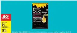 Carrefour Coloration OLIA GARNIER offre