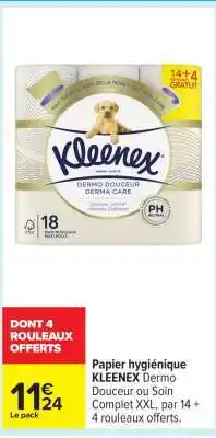 Carrefour PAPIER HYGIÉNIQUE KLEENEX offre
