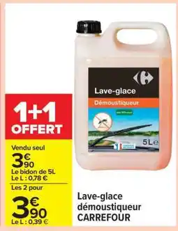 Carrefour Lave-glace démoustiqueur CARREFOUR offre