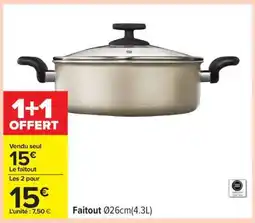 Carrefour Faitout Ø26cm(4.3L) offre