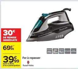 Carrefour Fer à repasser Russell Hobbs offre