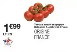 Monoprix Tomate ronde en grappe offre