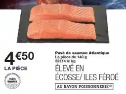 Monoprix Pavé de saumon atlantique offre