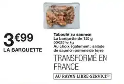 Monoprix Taboulé au saumon offre